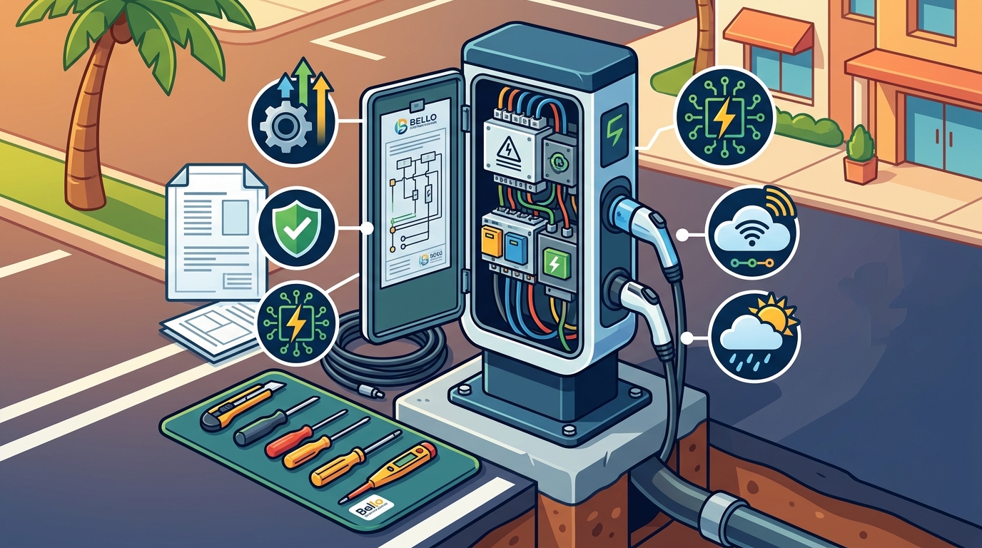 EV Charging Station Installation Guide for Aruba Businesses