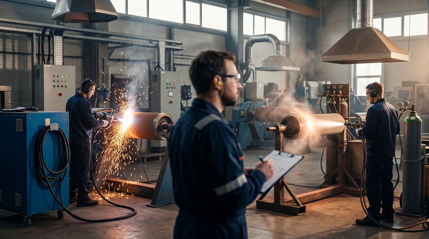 Arc Spray vs Flame Spray: A Complete Guide to Thermal Coating