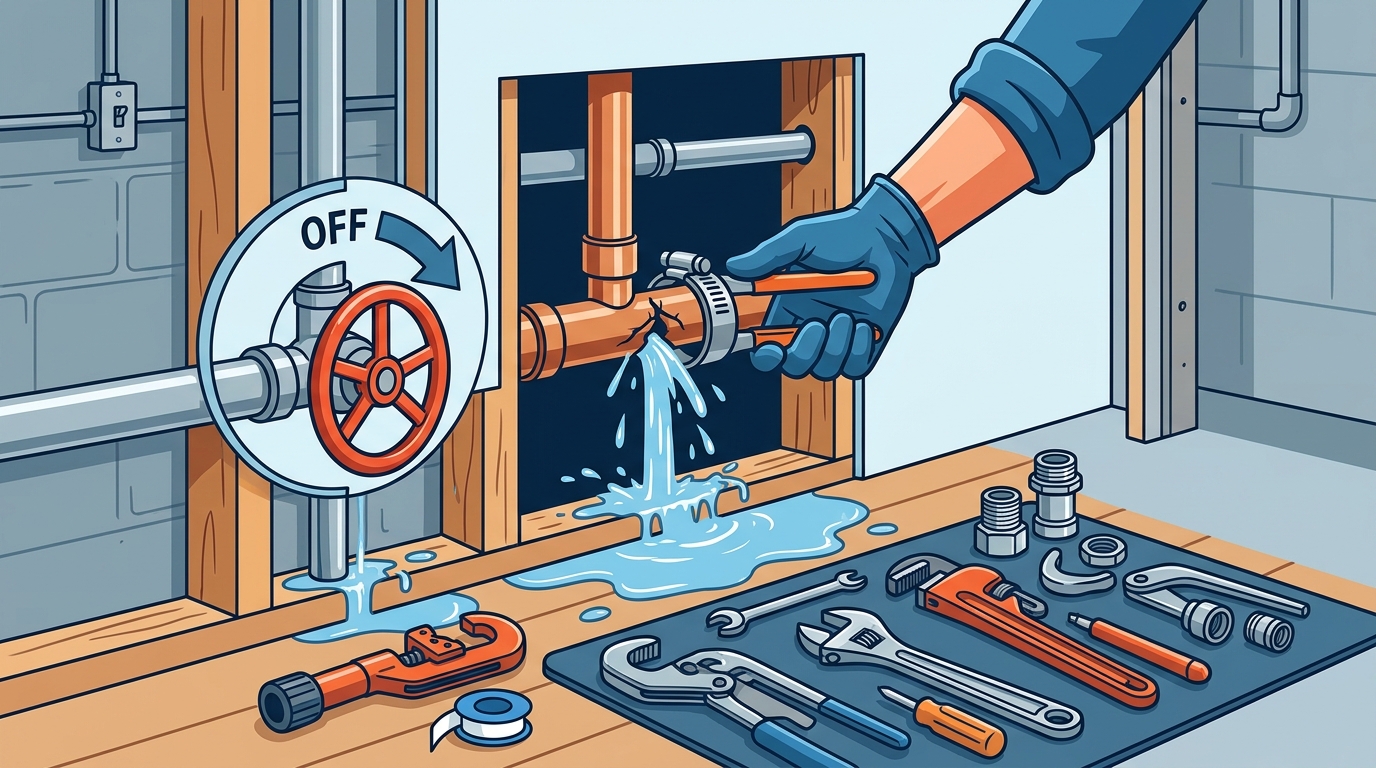 Burst Pipe Repair in Winston-Salem: 24/7 Emergency Guide