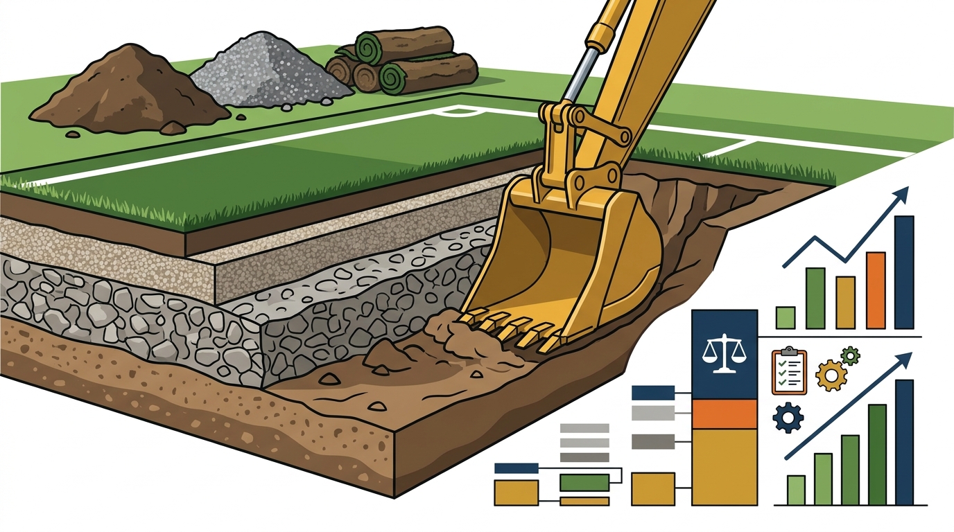 Athletic Field Excavation Cost Guide for CT and NY