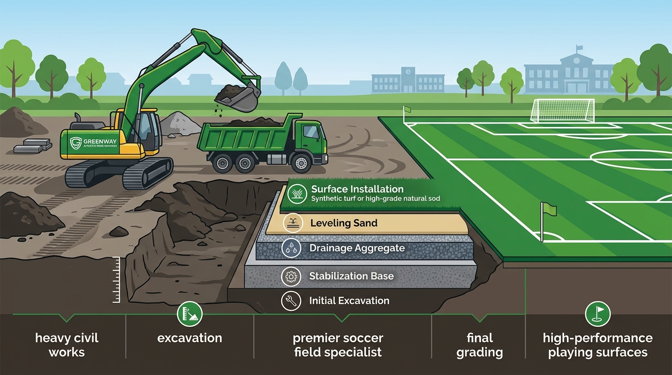 Greenway: Premier Soccer Field Specialist in CT and NY