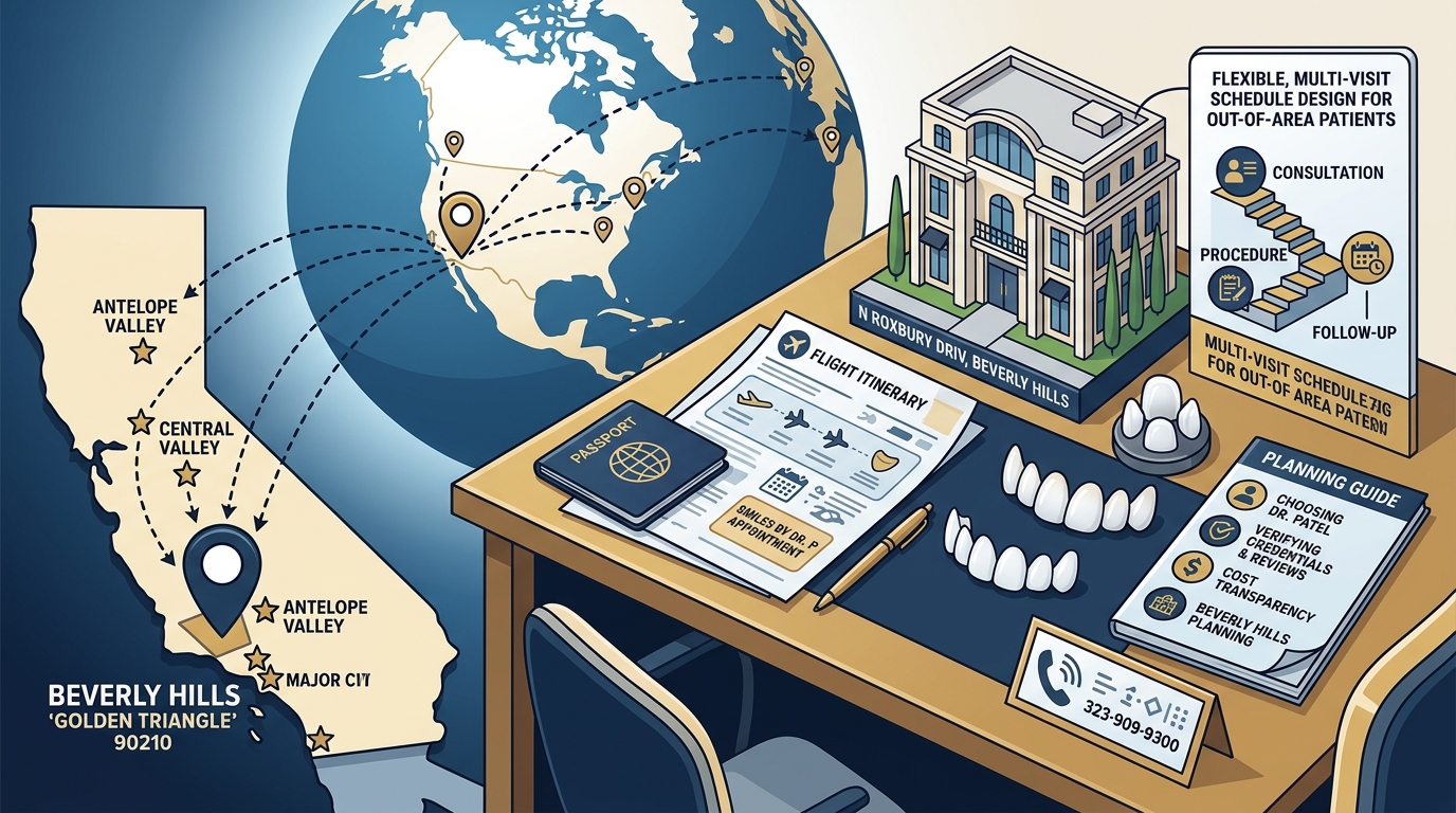 Traveling to Beverly Hills for Veneers: The 2026 Guide