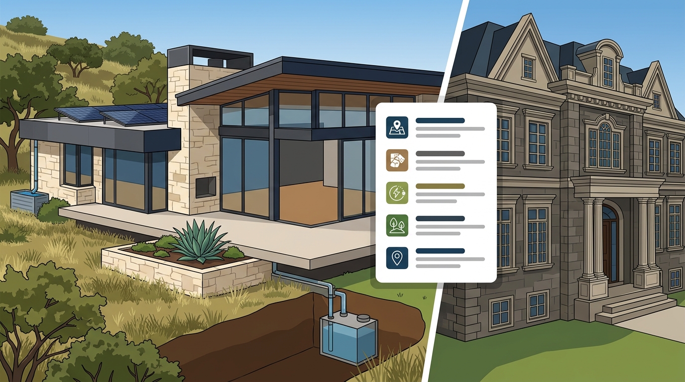 Contemporary Luxury Homes in Austin: Design Differences