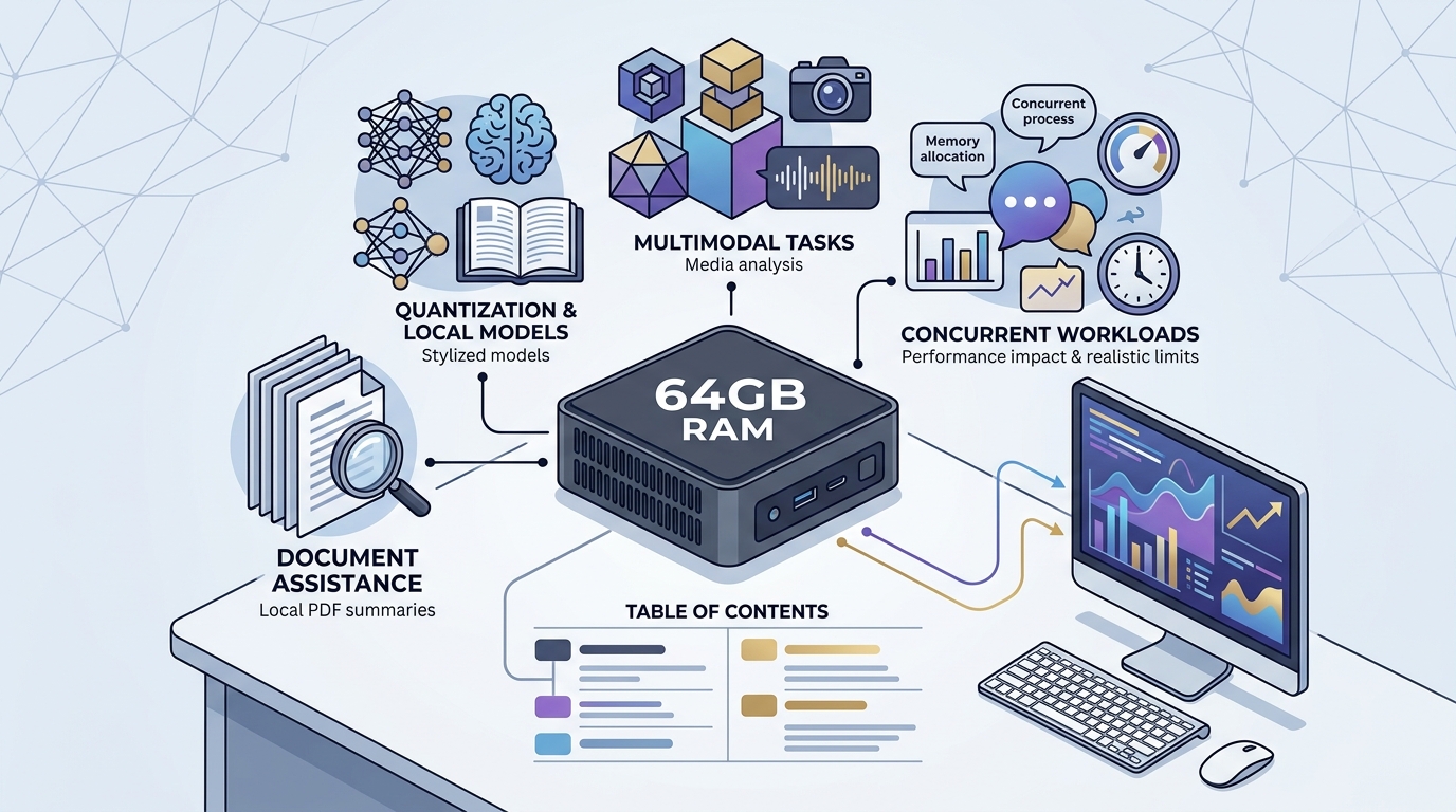 What Can You Actually Run on a 64GB Unified Memory AI Mini PC?