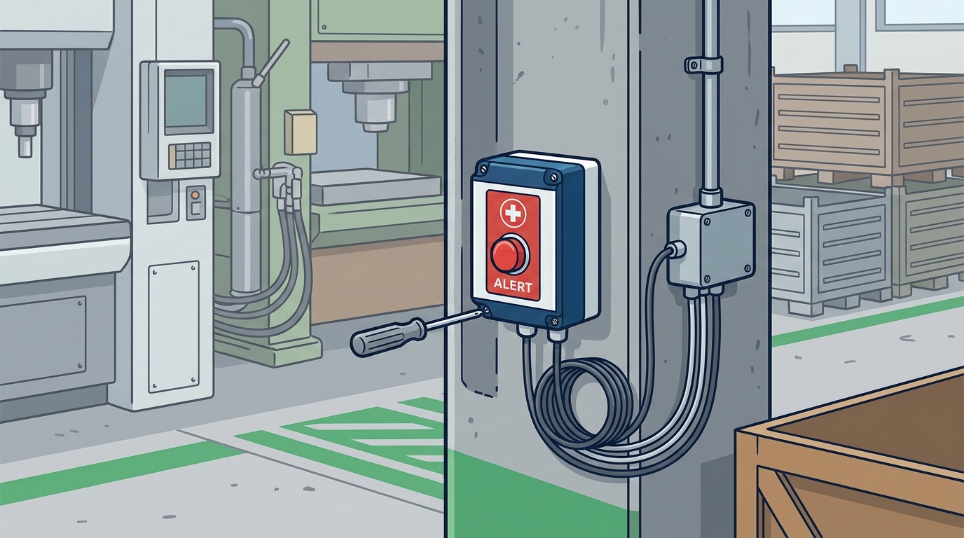 Self-Installed Medical Alert Systems for Manufacturing