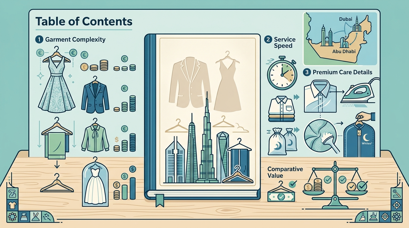 Dry Cleaning Cost in Dubai and Abu Dhabi: 2026 Guide