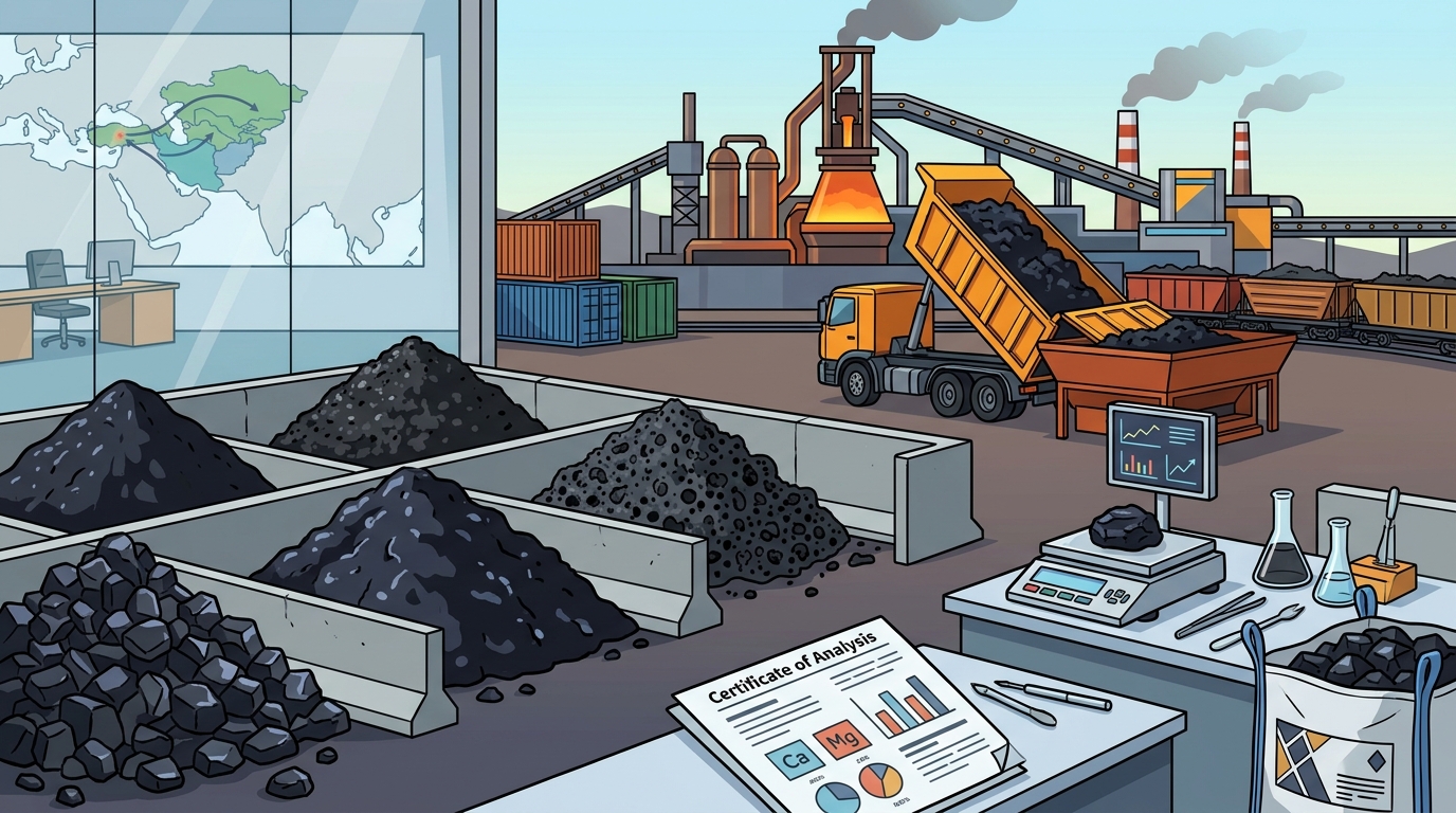 Coking Coal and Metallurgical Coke Export to Turkey and Central