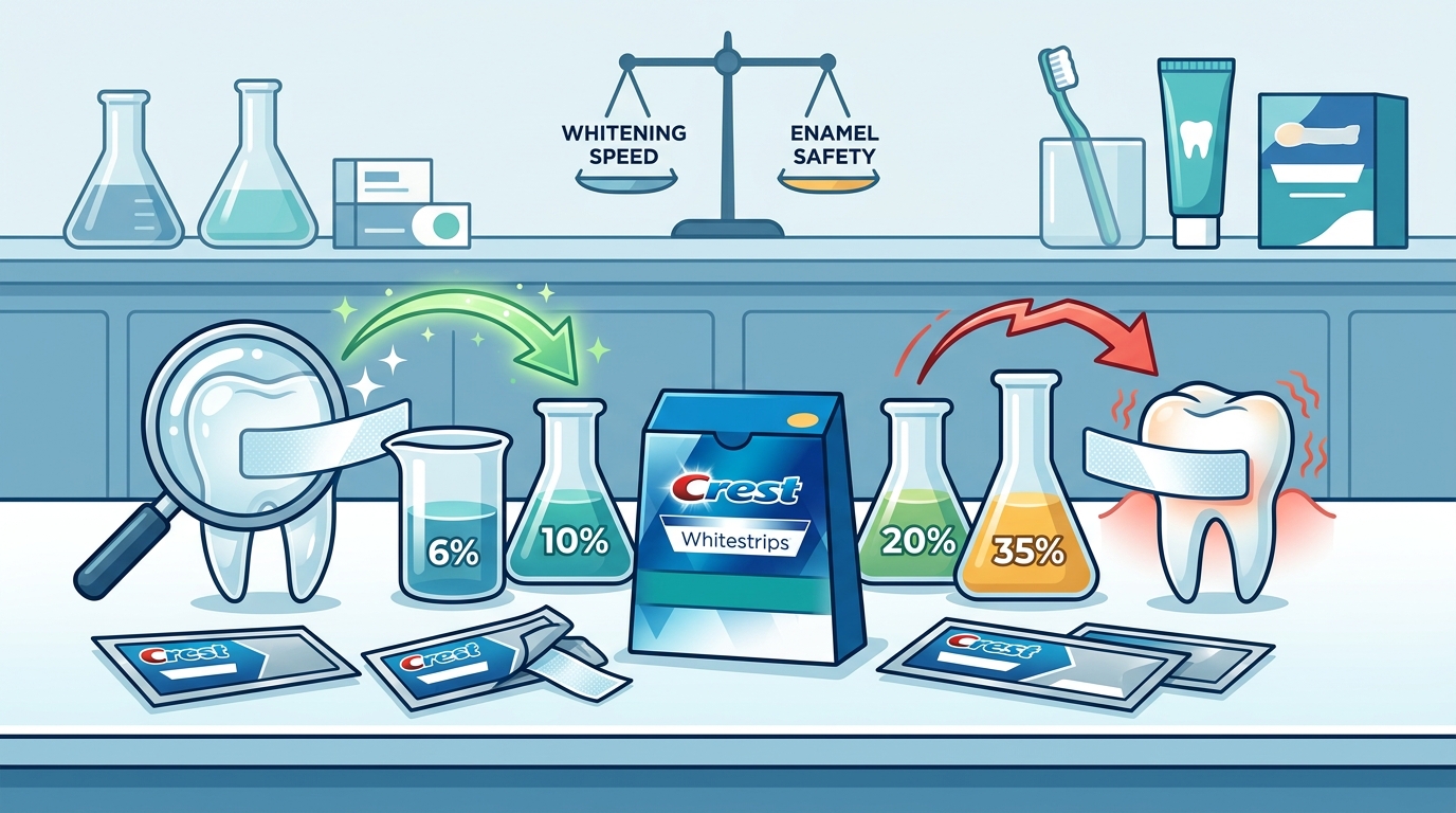 What Peroxide Levels Should I Look for in Whitening Strips?