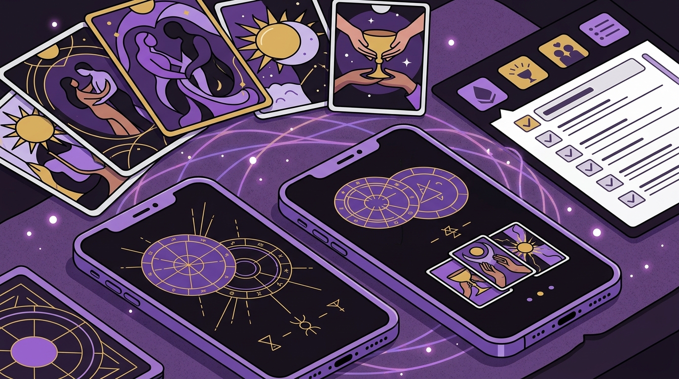 Tarot App Synastry Readings: Partner Compatibility Guide
