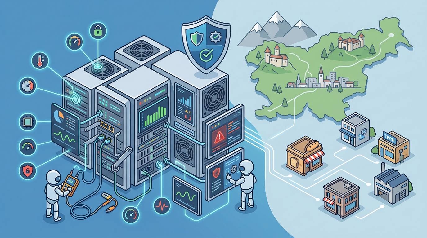 Managed Server Monitoring for Small Businesses in Slovenia: 2026