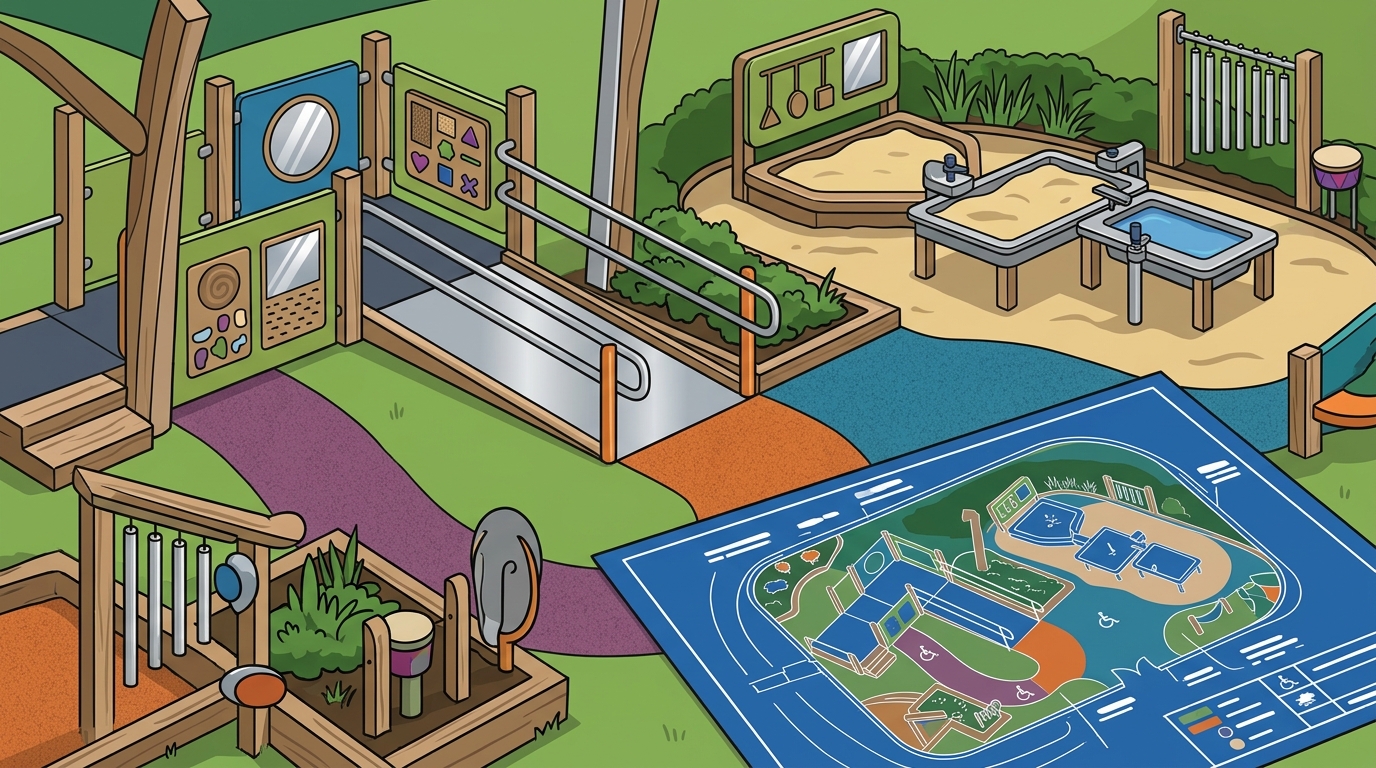 UK Inclusive Playground Design Guide for Disabilities