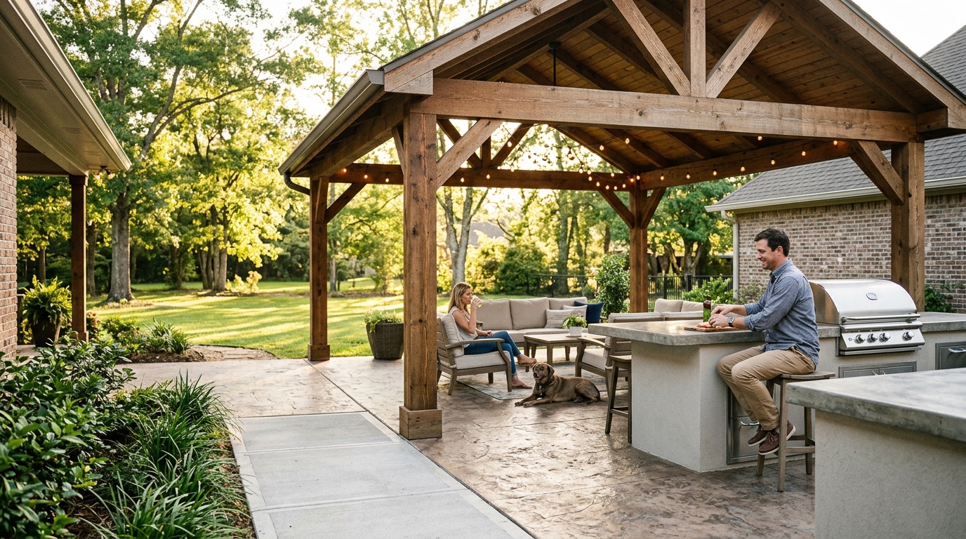 Patio Construction and Concrete Work in Lafayette: The Ultimate