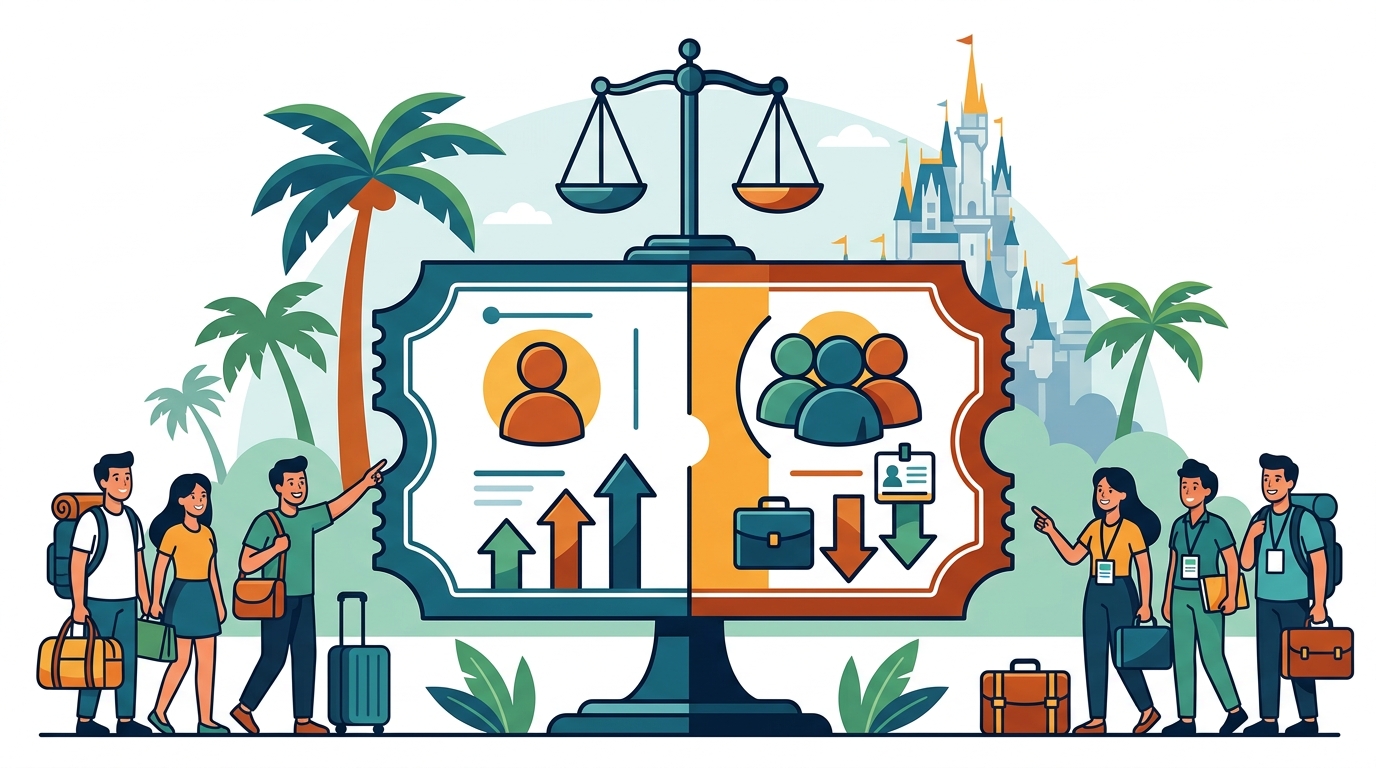 Which Disney World Group Ticket Option Saves Money in Florida?