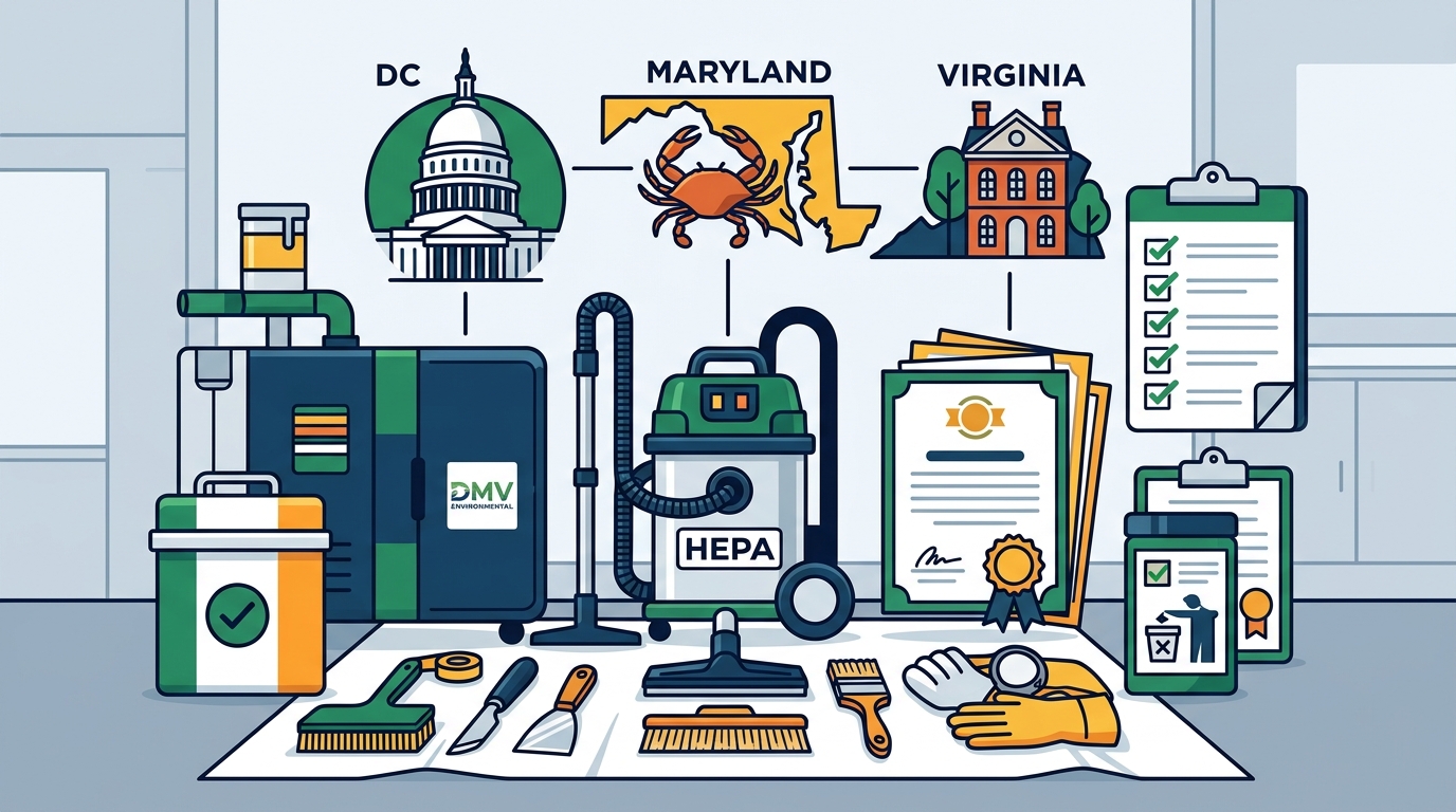 Licensed Lead Paint Abatement Contractors in DC, MD, and VA