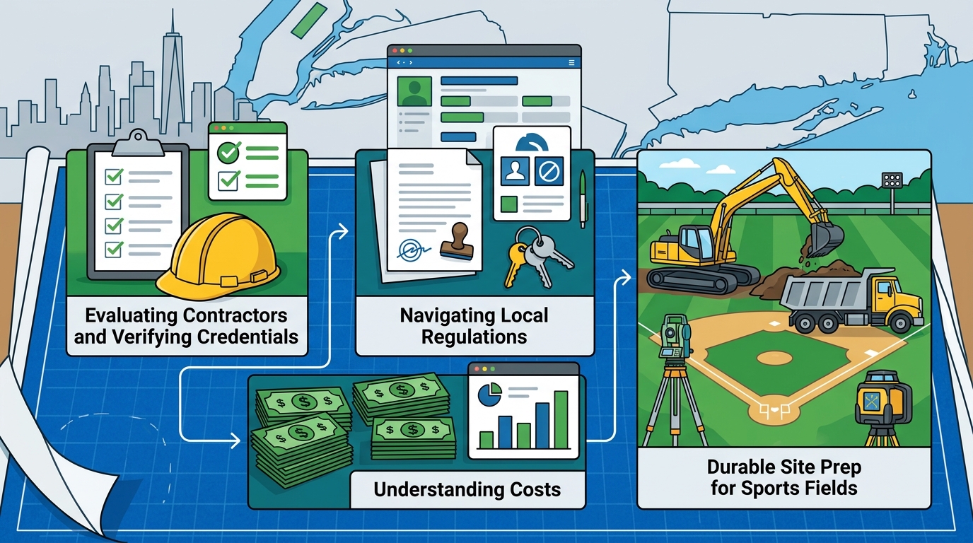 Site Prep for Sports Fields in NY and CT: The 2026 Guide