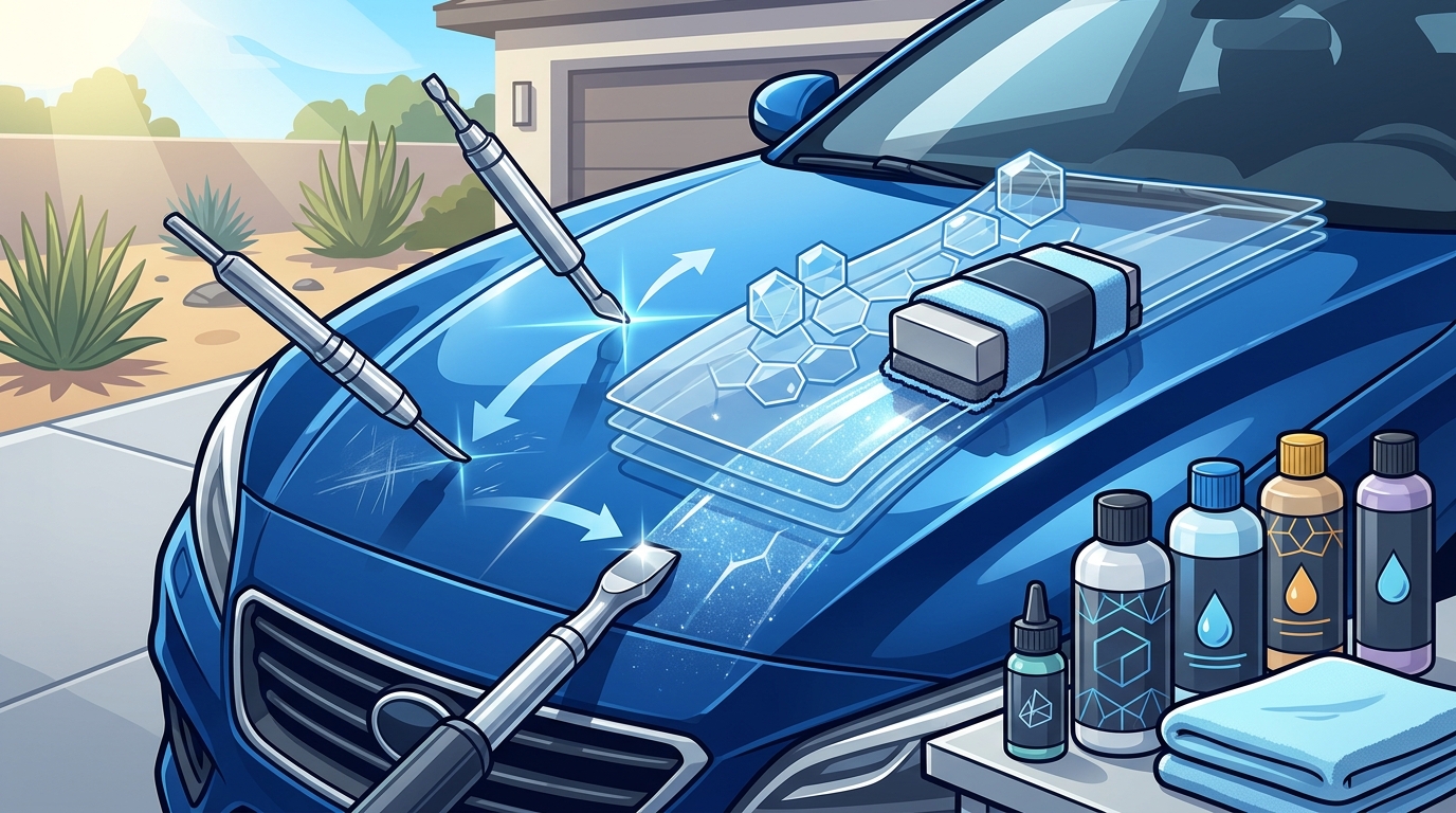 Chandler Mobile Detailing Guide: Paint Correction & Ceramic Coat