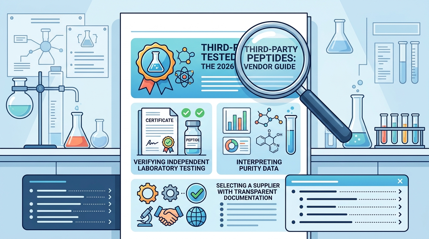 Third-Party Tested Peptides: The 2026 Vendor Guide
