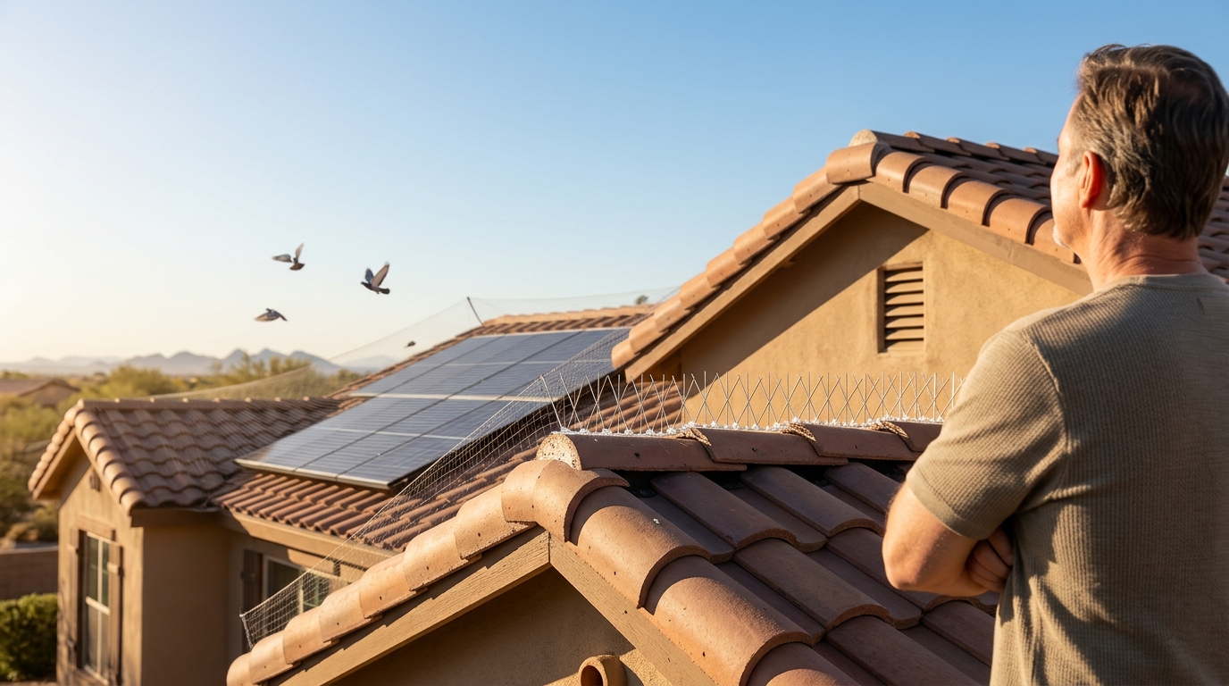 How to Get Rid of Pigeons From Your Roof: The Ultimate Guide