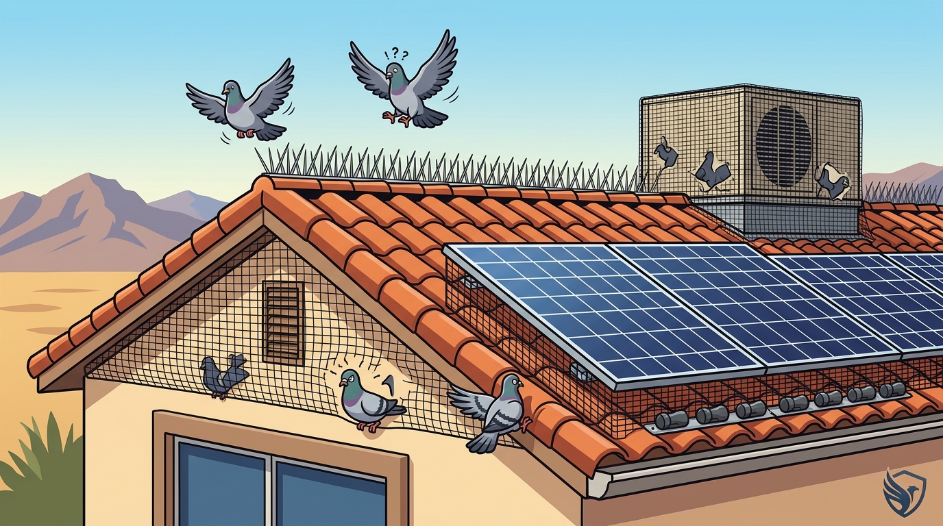 How to Get Rid of Pigeons From Your Roof: The Ultimate Guide