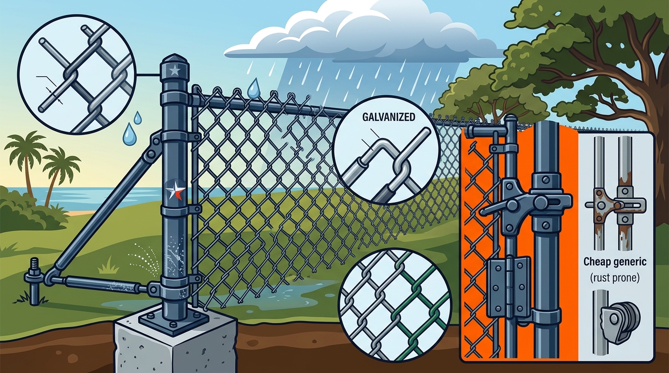Chain Link Fence Cost in Southeast Texas: 2026 Guide