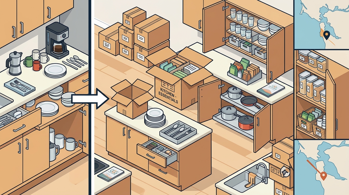 Ultimate Guide to Unpacking and Organizing Your Kitchen After a