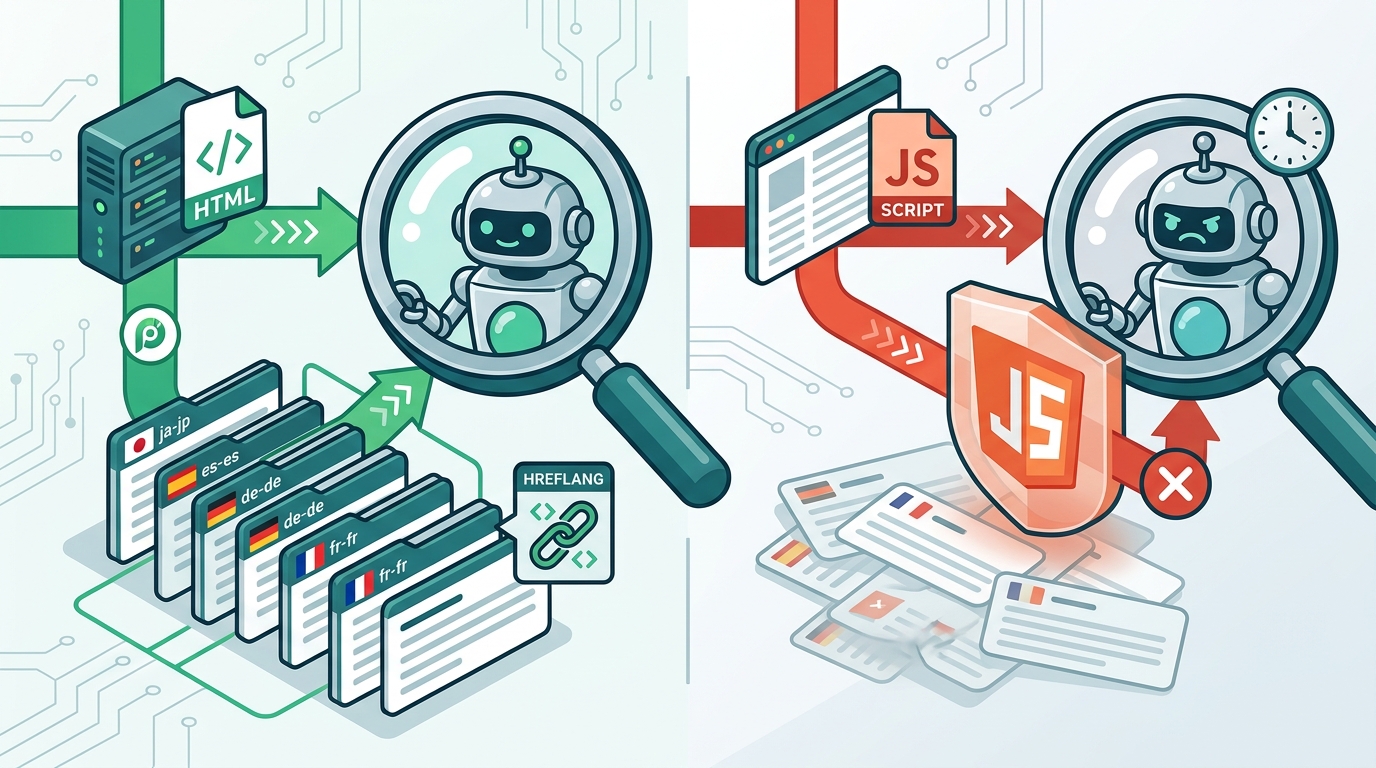 Server-Side vs Client-Side Translation for SEO Indexing