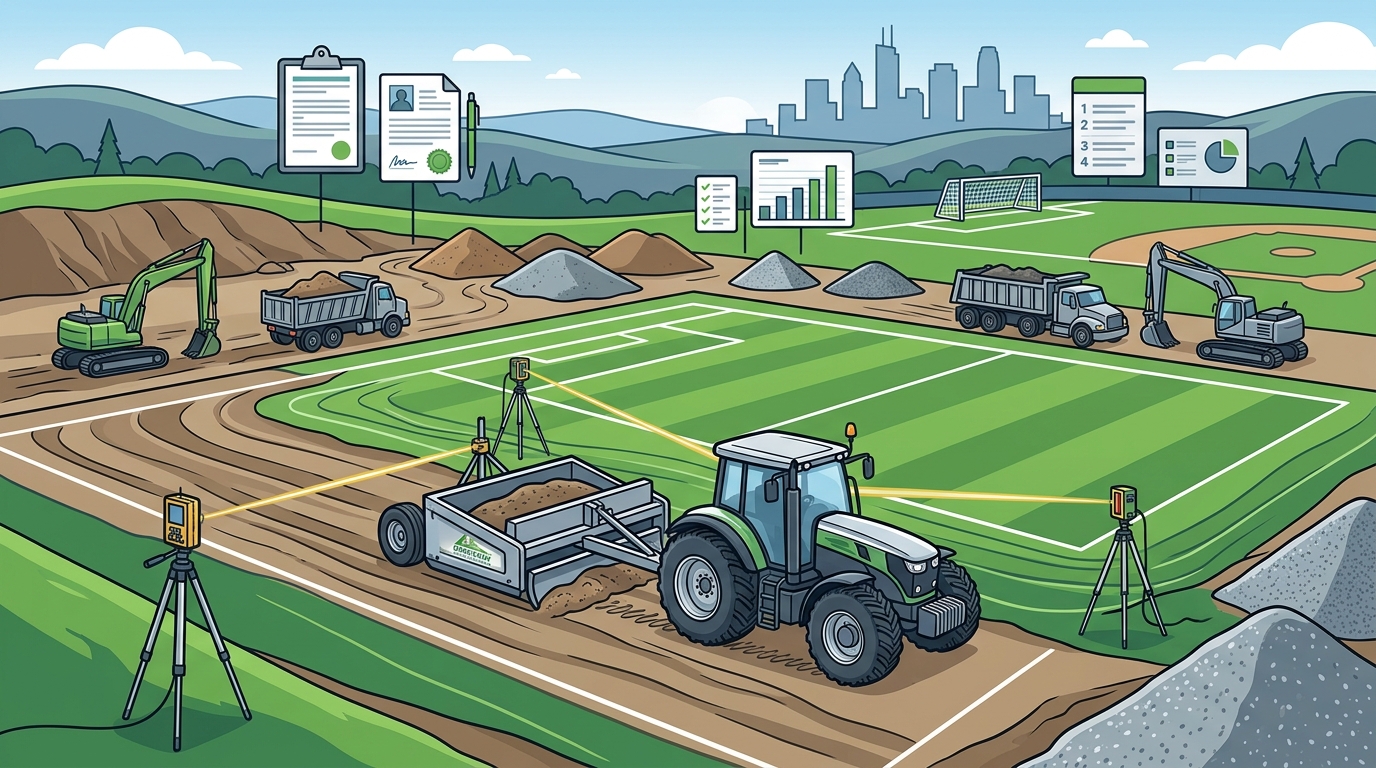 Laser Field Grading in CT and NY: The Ultimate Guide