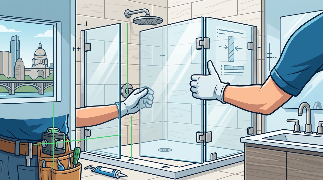 Frameless Glass Shower Doors in Austin: The 2026 Installation