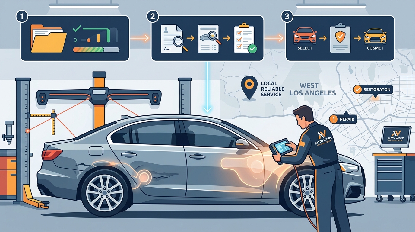 Where to Take Your Car After an Accident in West Los Angeles