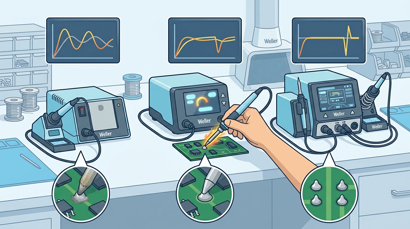 Weller Soldering Stations: Temperature Control and Precision