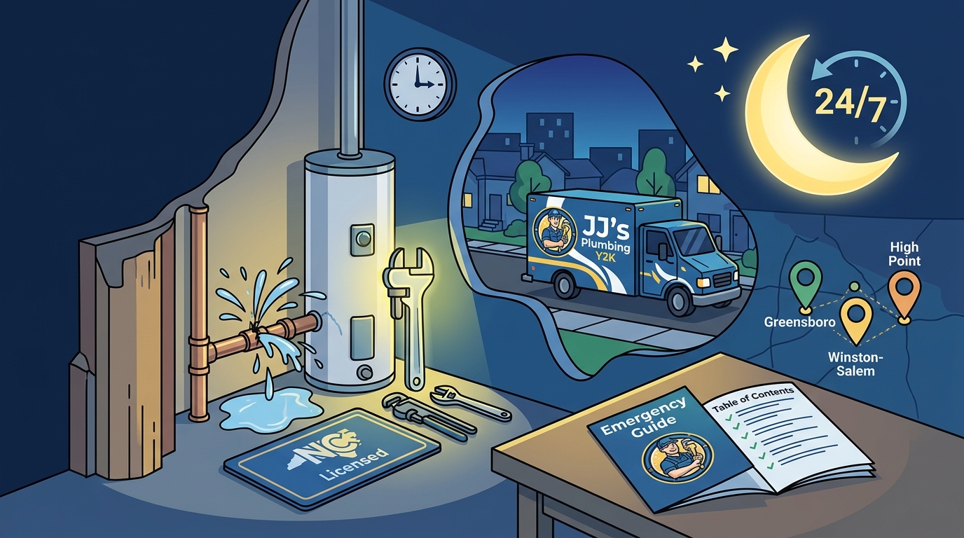 24/7 Emergency Plumbing in Greensboro NC: The 2026 Guide
