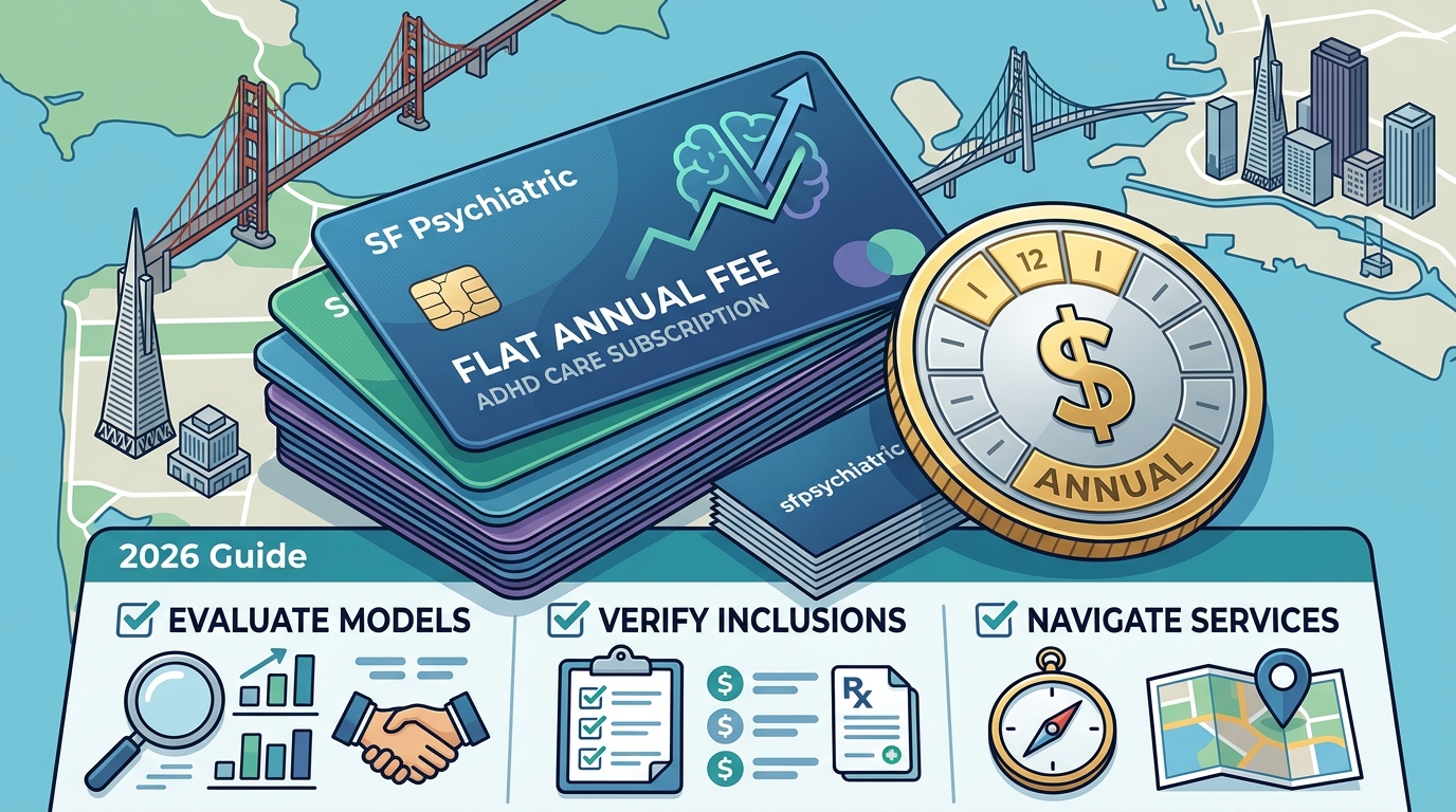 Flat-Fee ADHD Care in San Francisco: The 2026 Guide