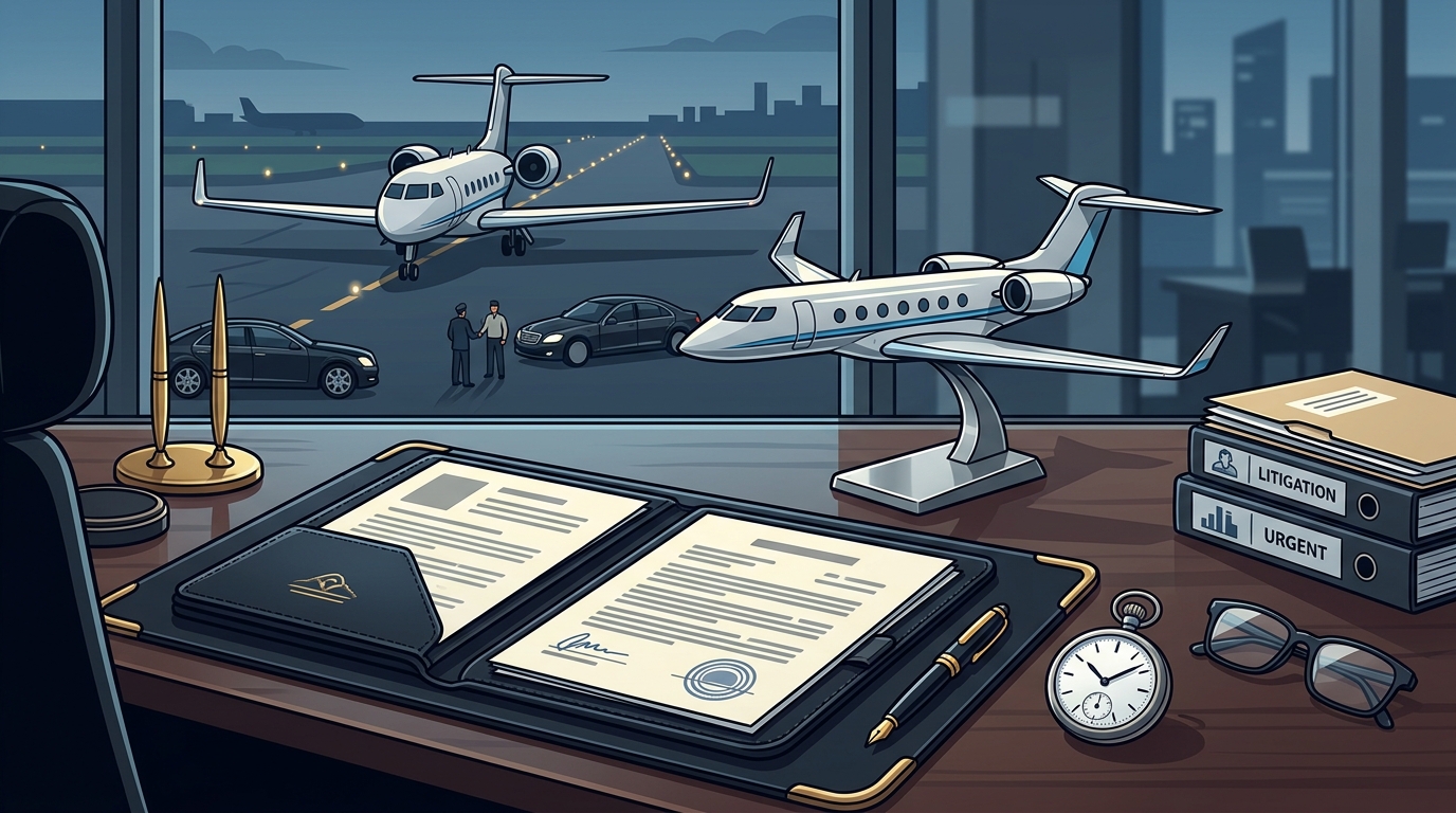 Private Jet Charter for Attorneys: The 2026 Guide to Time-Sitive