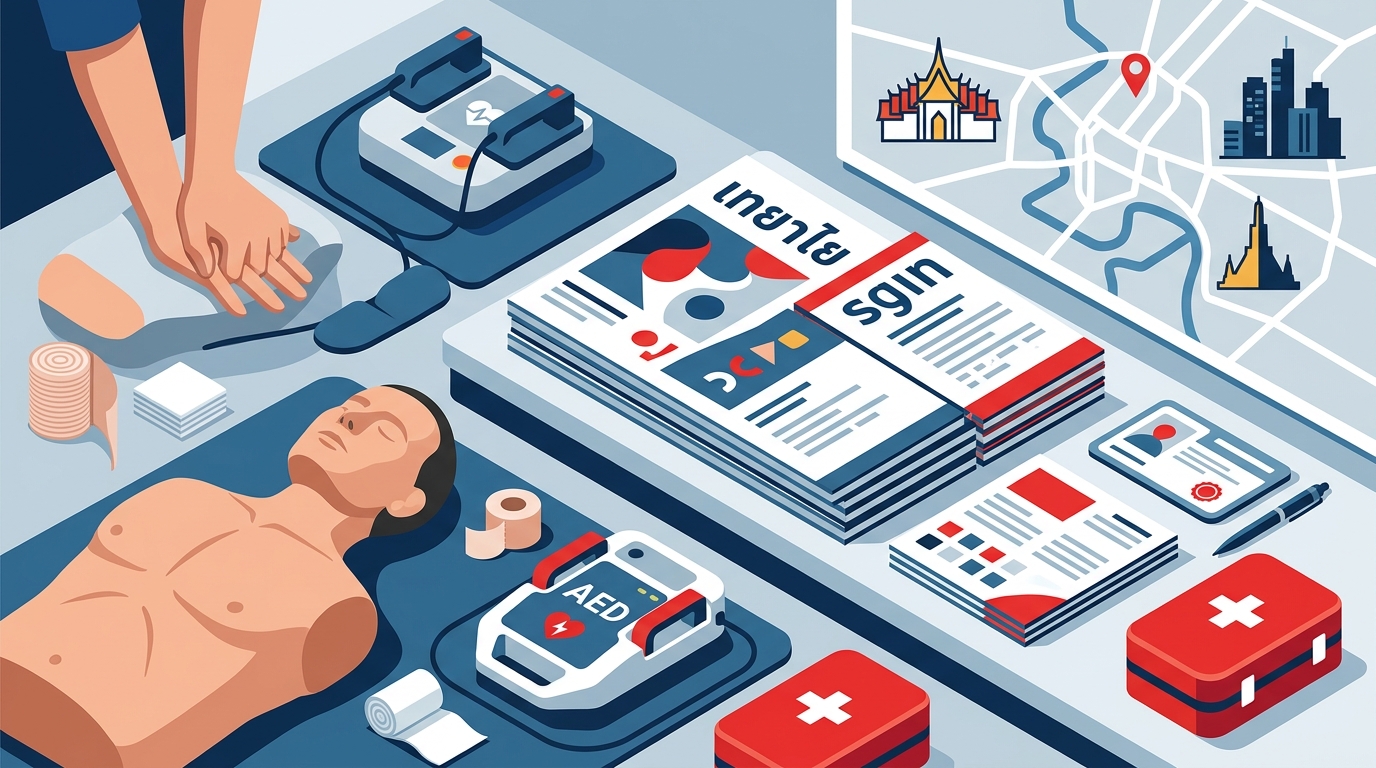 CPR and First Aid Training in Bangkok: English and Thai Options