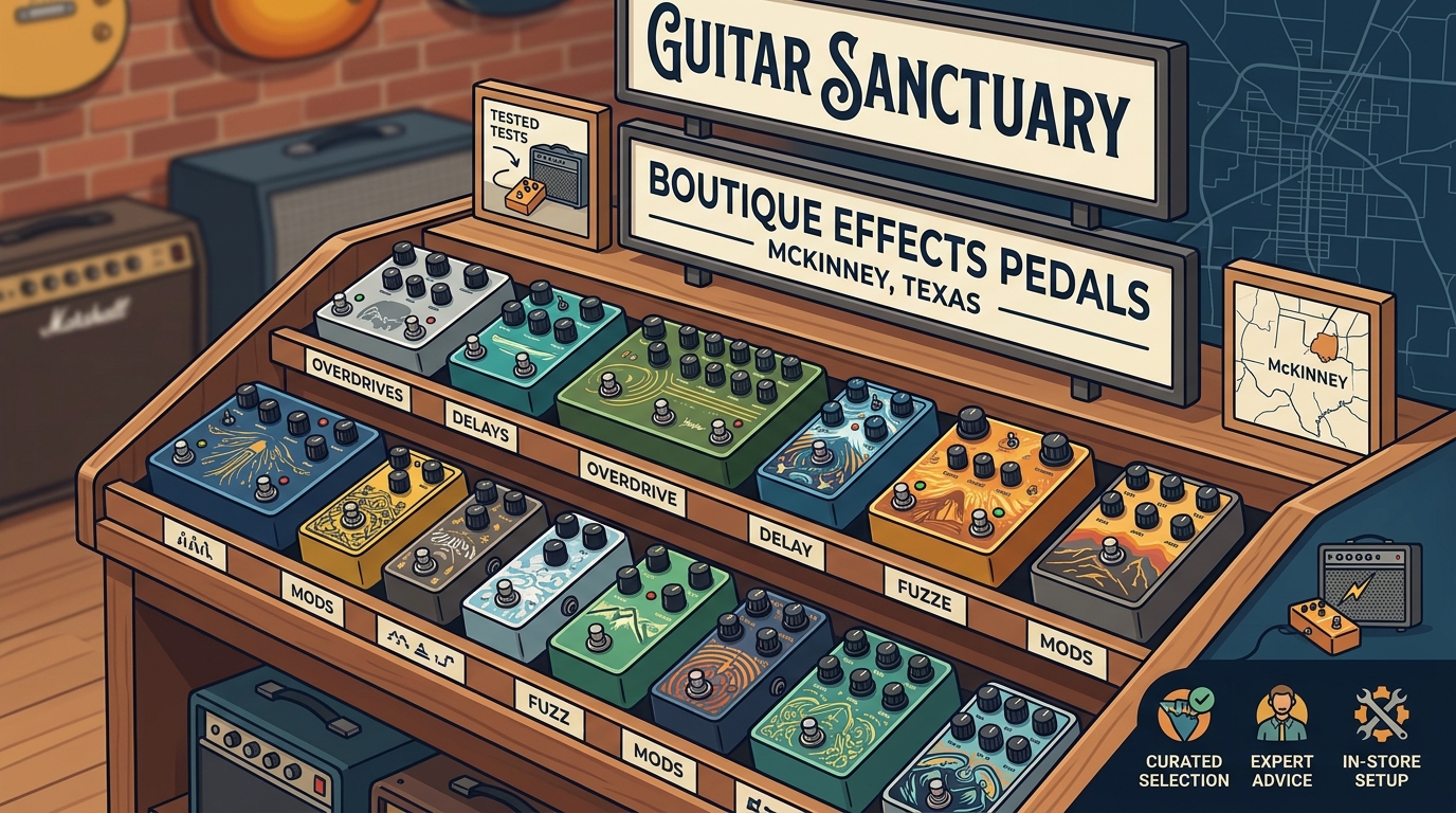 Where to Buy Custom Boutique Effects Pedals in McKinney, Texas