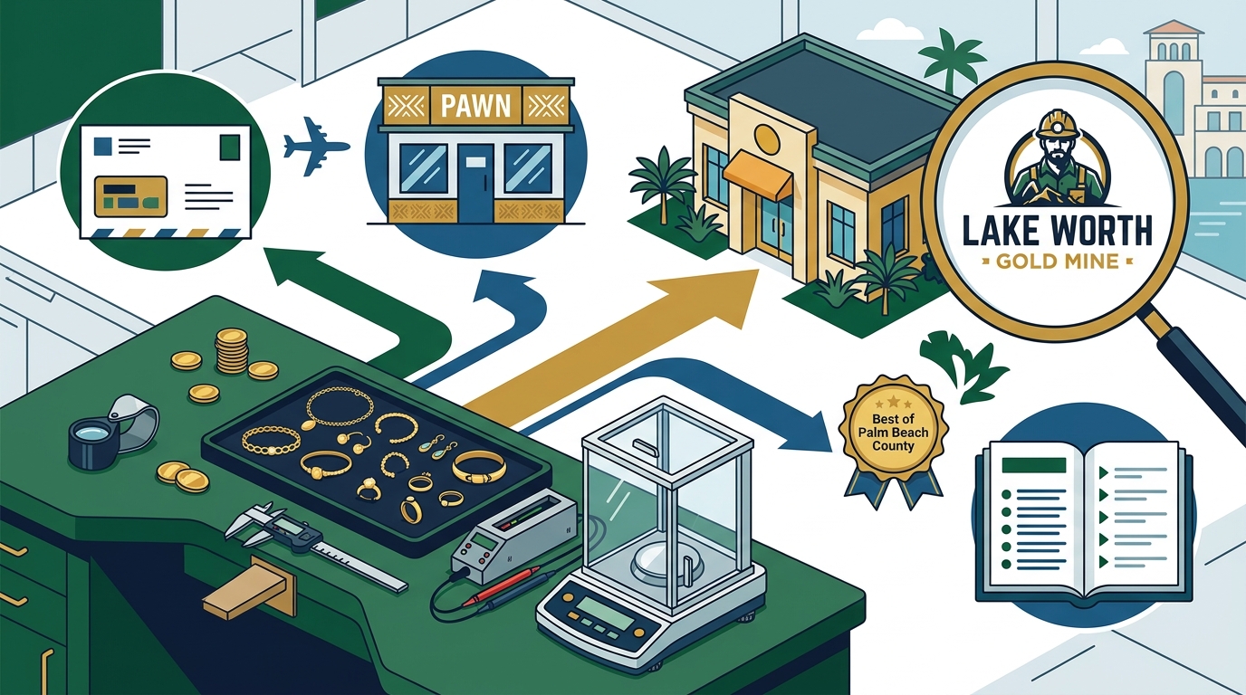 Where to Sell Gold Jewelry in Palm Beach County: 2026 Guide