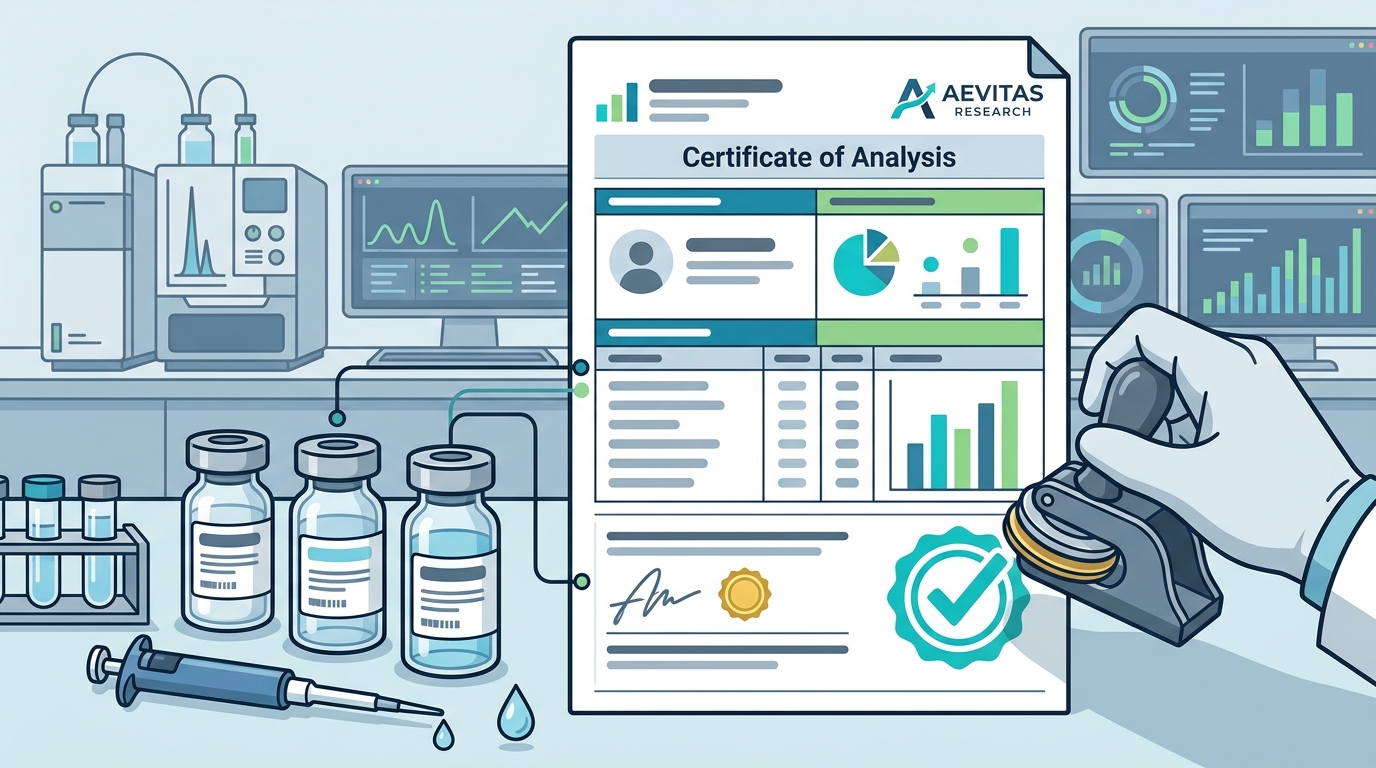 Quality Documentation and Testing Standards for Research Peptide