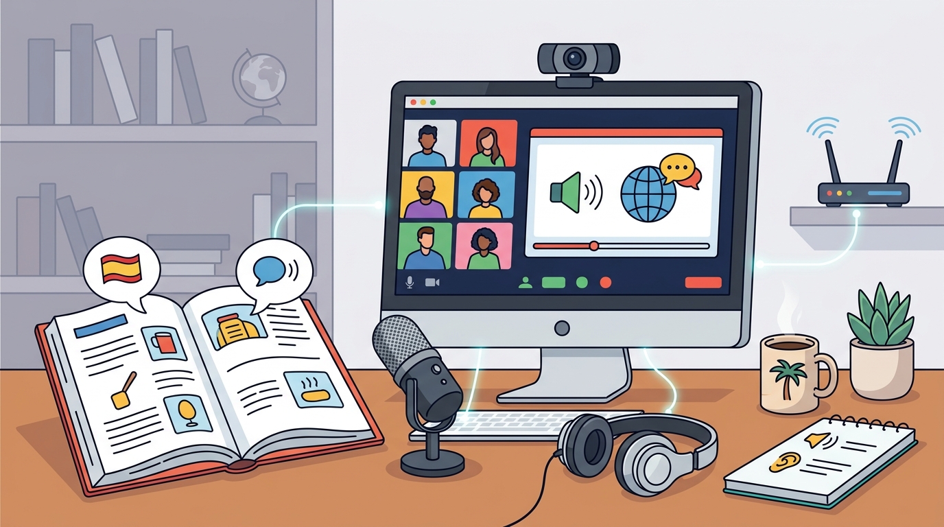 Live Online Spanish Classes for Adult Beginners: A 2026 Guide