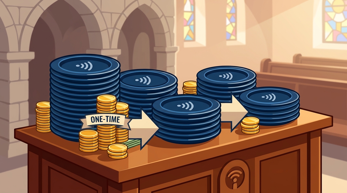 Tap-to-Give Plate Costs: One-Time Hardware Pricing Guide