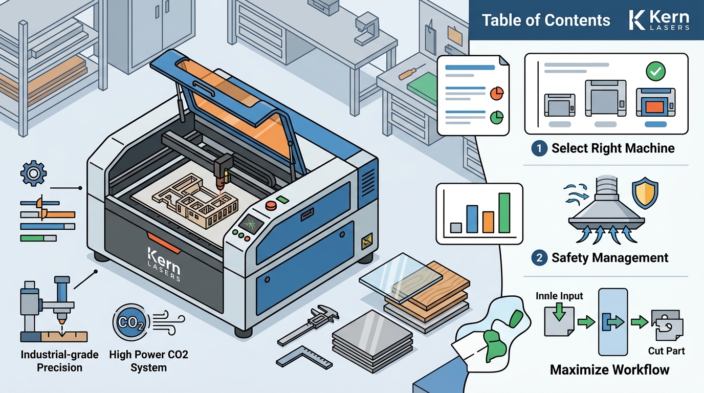 Small Laser Cutter Guide for Limited Space Shops