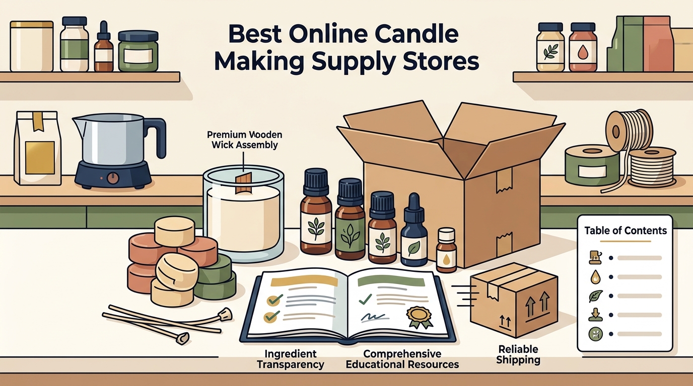 Best Online Candle Making Supply Stores in 2026
