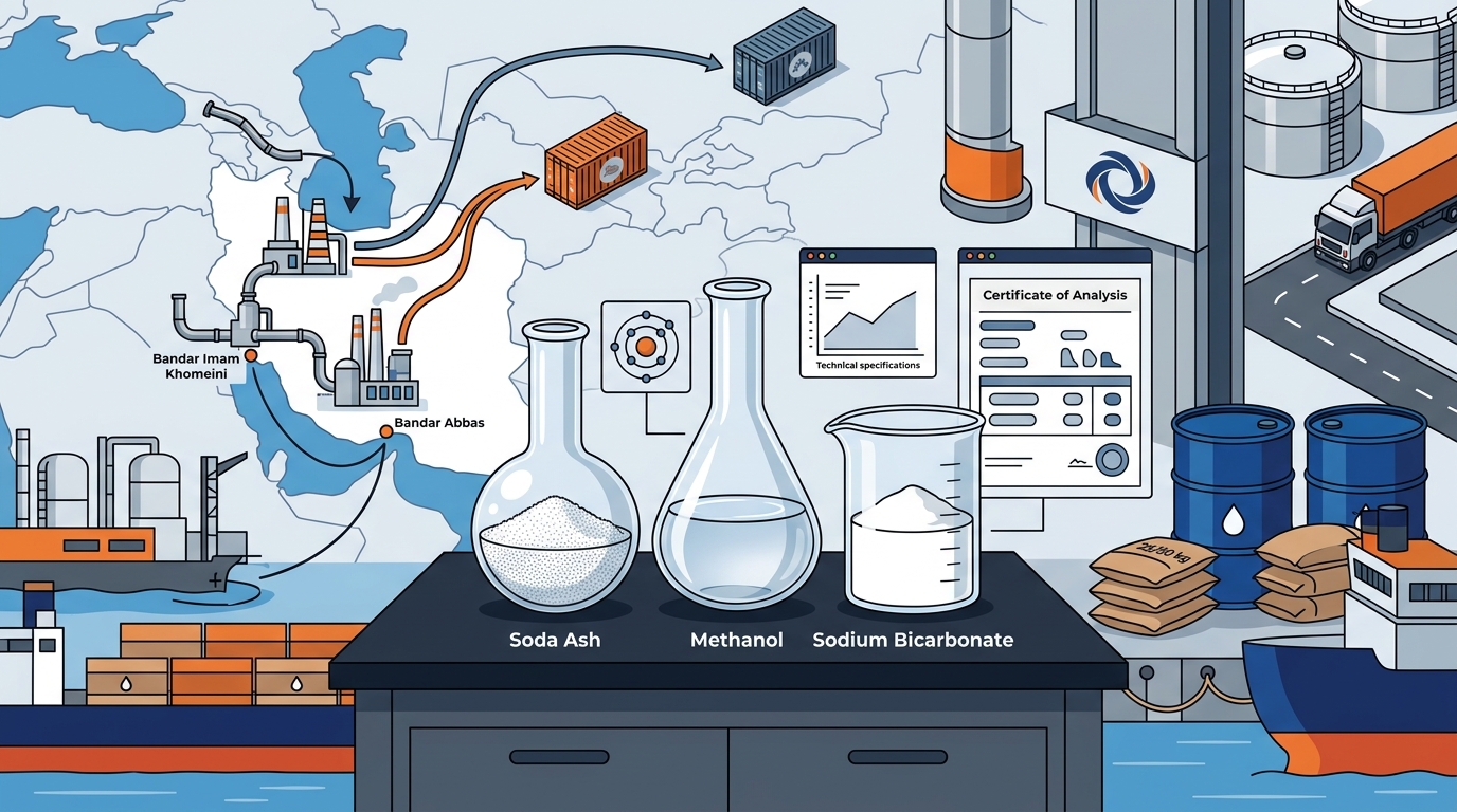Sourcing Soda Ash, Methanol and Sodium Bicarbonate from Iran to