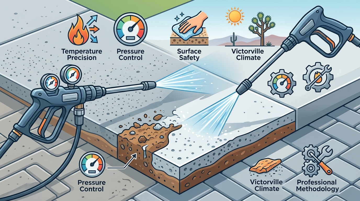 What Defines Professional Driveway and Sidewalk Cleaning in 2026
