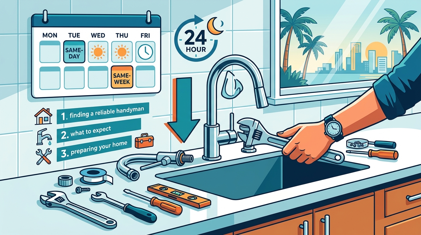 Faucet Installation in Fort Lauderdale: Same-Week Service Guide