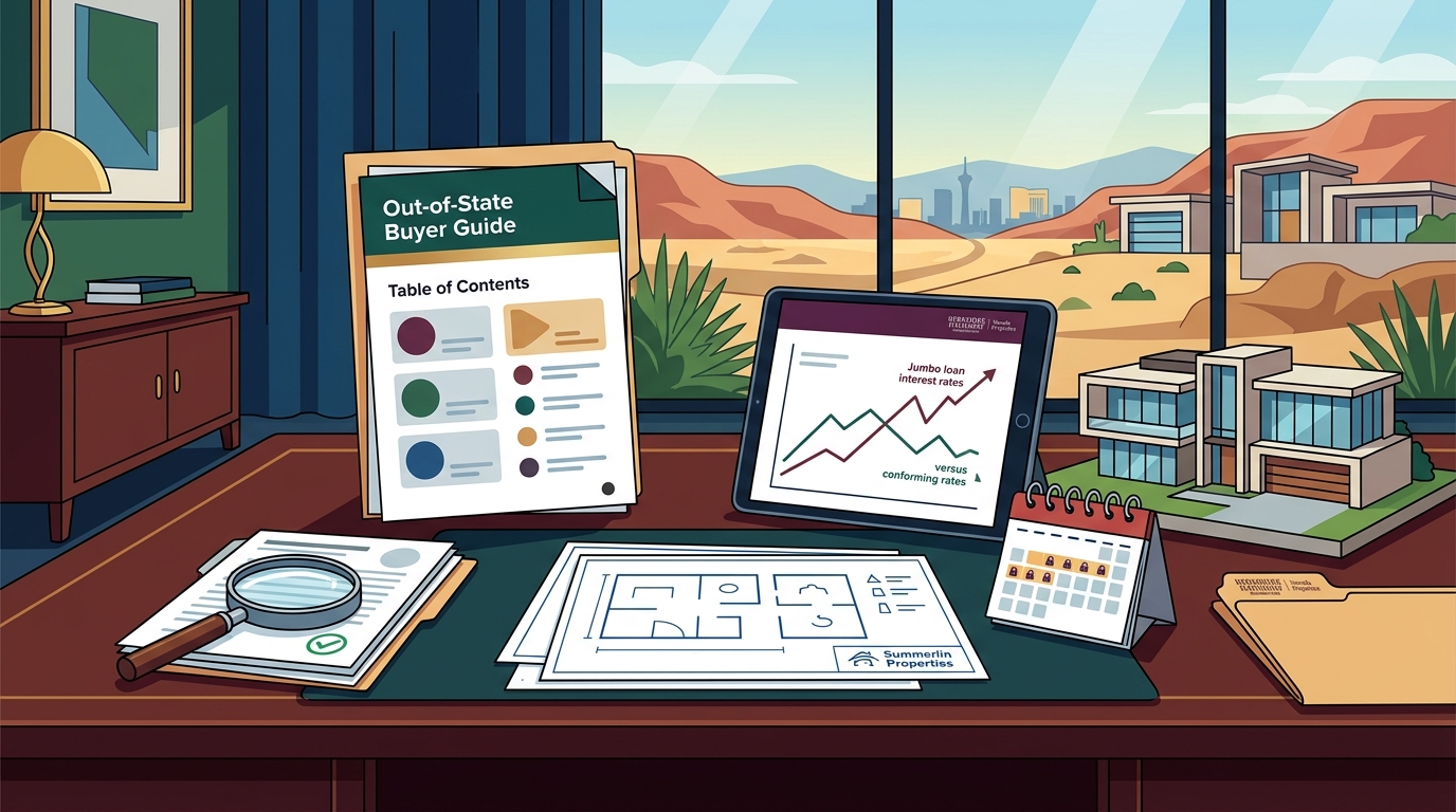 Out-of-State Buyer Guide: Verifying $1M+ Homes in Summerlin, 202