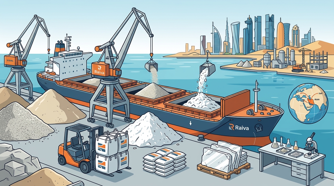 Iranian Gypsum and Portland Cement Suppliers for the Gulf