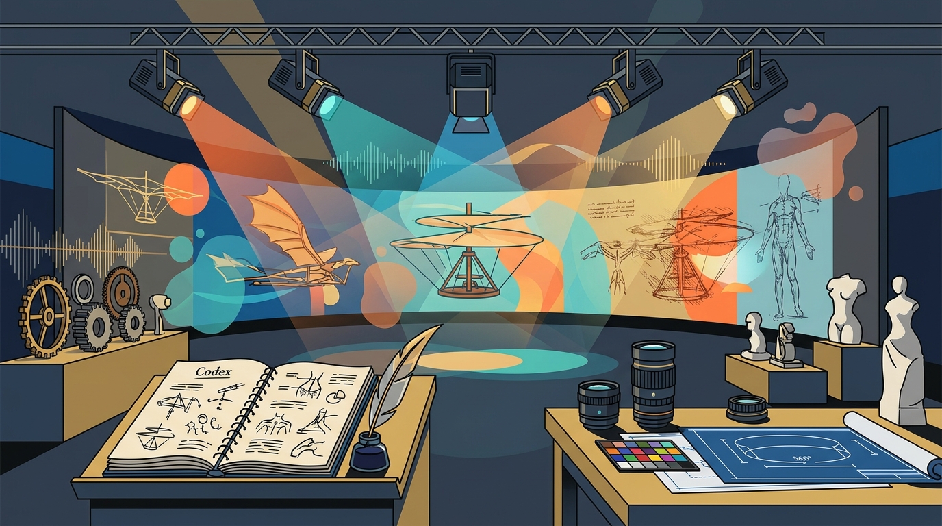 Why Immersive Producers Lead Leonardo da Vinci Exhibitions