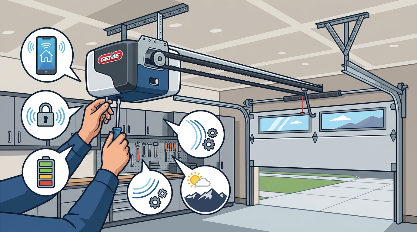 Genie Belt Drive Motor Installation Guide for Boise Homeowners
