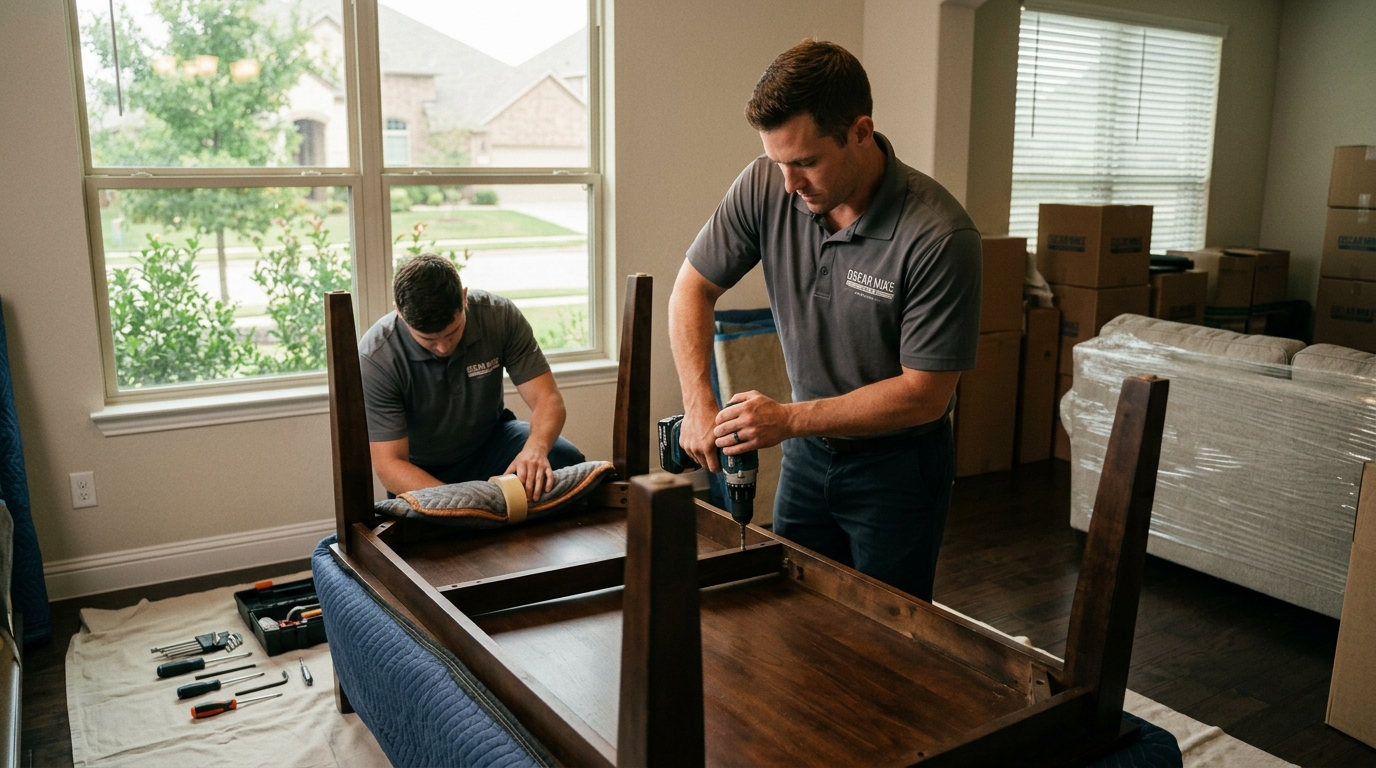 Furniture Disassembly and Reassembly in Rockwall TX