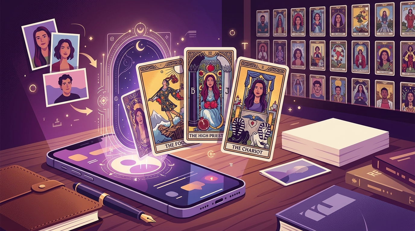 Turn Photos Into Personalized Tarot Collectibles with Tarosyn